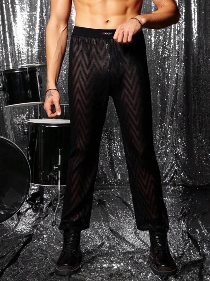 Men's Casual Loose Straight Leg Lounge Pant Lounge Pant
